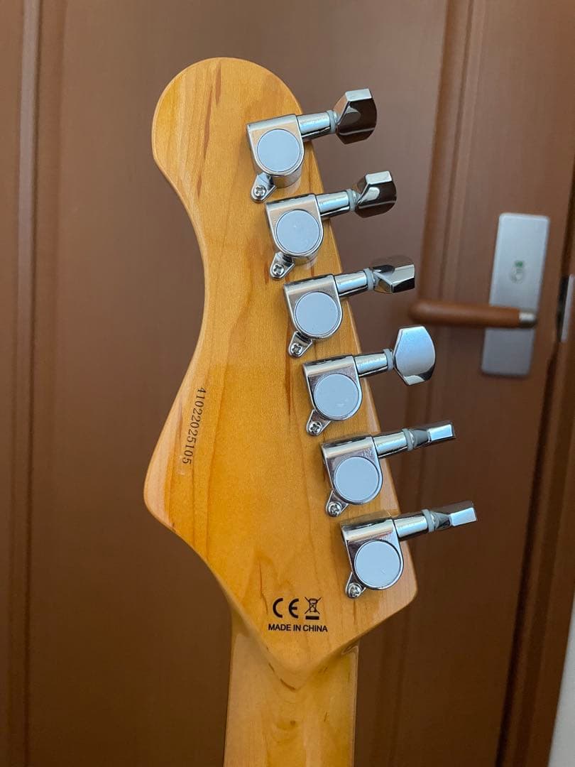 S.galaner レッド エレキギター