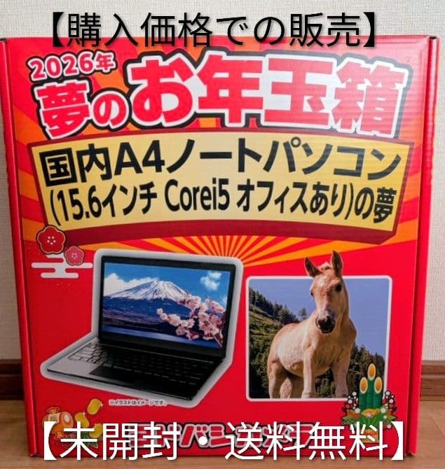 ヨドバシカメラ 2026年 福袋 お年玉箱 国内ノートPC オフィスあり