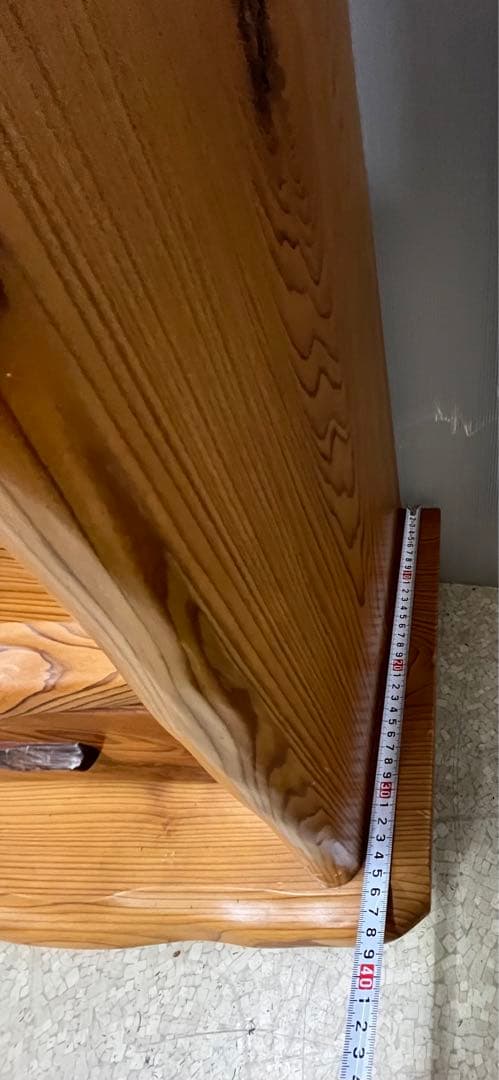 貴重　屋久杉 良質杢 飾り棚 茶棚 サイドボード リビングボード 茶箪笥