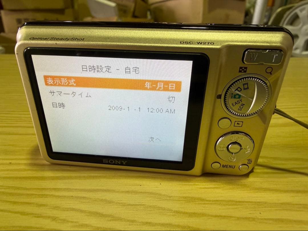 S746 SONY Cyber-shot DSC-W270 デジタルカメラ