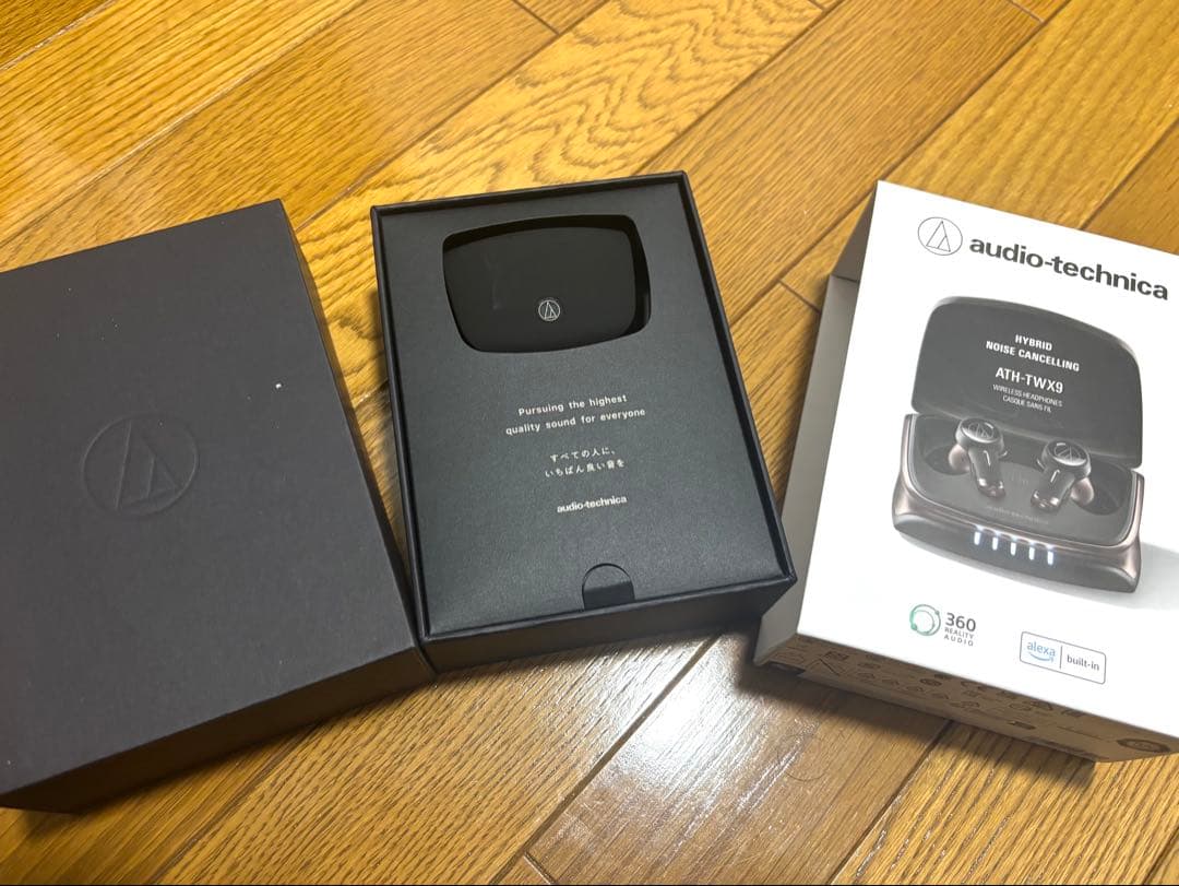audio-technica ATH-TWX9 ワイヤレスイヤホン