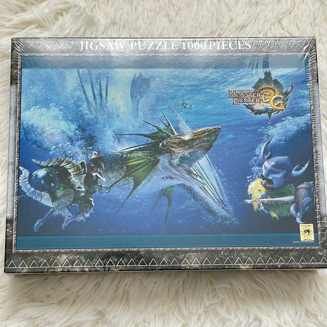 廃盤　未開封モンスターハンター 3G ジグソーパズル 1000ピース　ガノトトス
