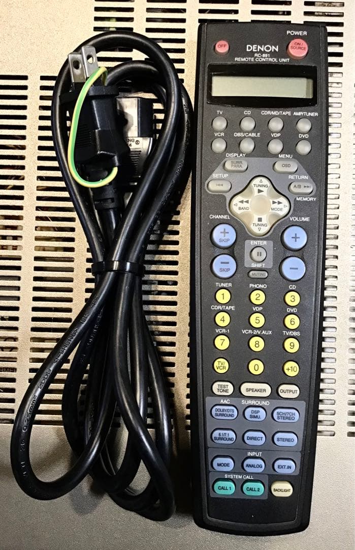 綺麗 動作確認済みDENON デノンAVC-3500 AVサラウンドアンプ