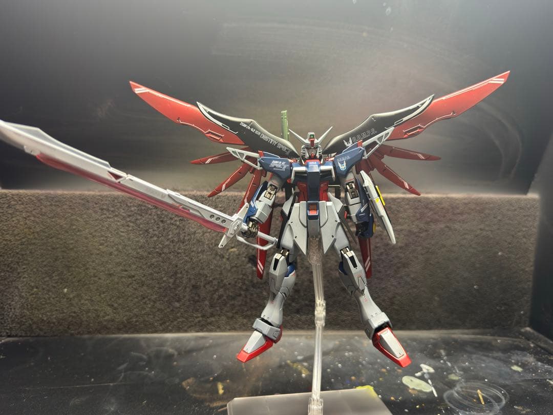 HGCE ディスティニーガンダム　ゼウスシルエット　塗装完成品