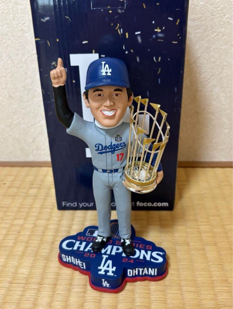【3024個限定品】大谷翔平　ボブルヘッド 2024 WSチャンピオン
