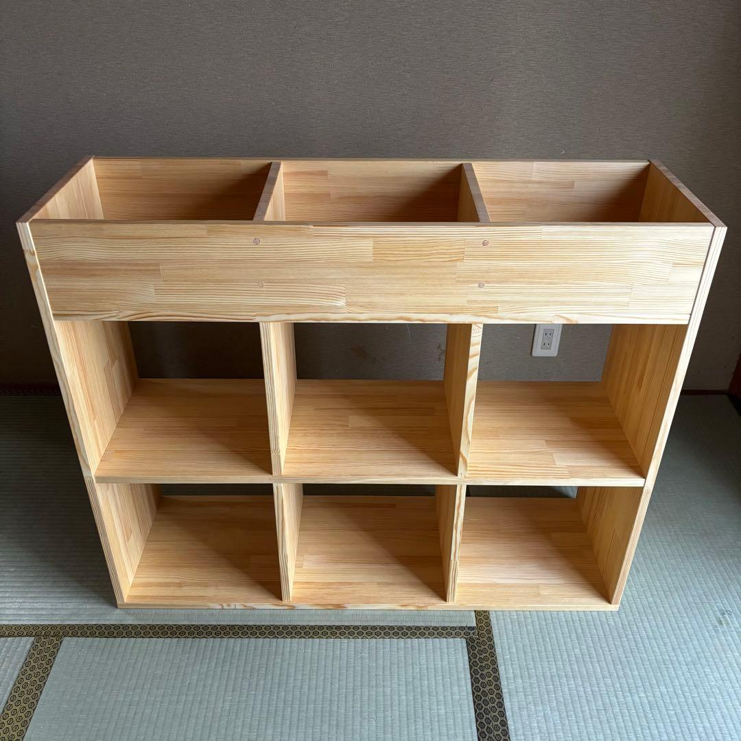 ハンドメイド　おもちゃ収納ラック・マガジンラック　オーダー受け付けます。