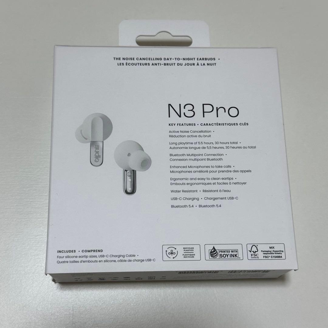 新品✳︎sudio N3pro スーディオ ワイヤレスイヤホン