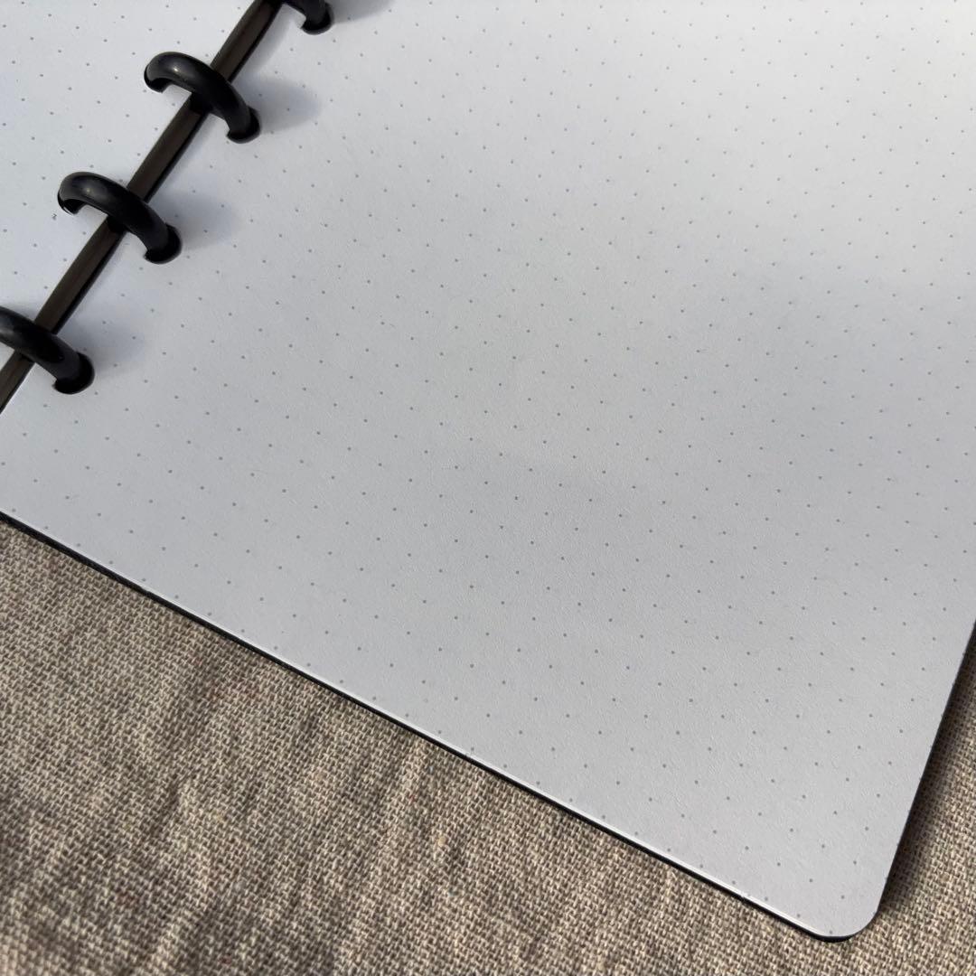 ノート・メモ帳 Grovemade Leather Notebook Medium Black