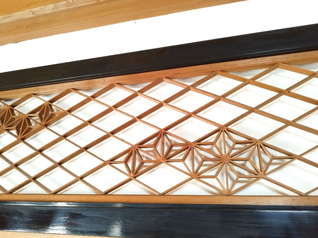 【希少】組子建具　和風アンティーク　古建具　古民家リノベ　昭和レトロ　格子