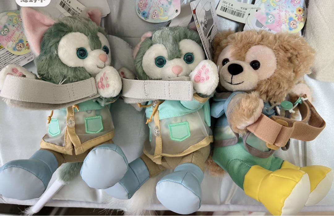 猫とクマの着せ替えぬいぐるみセット