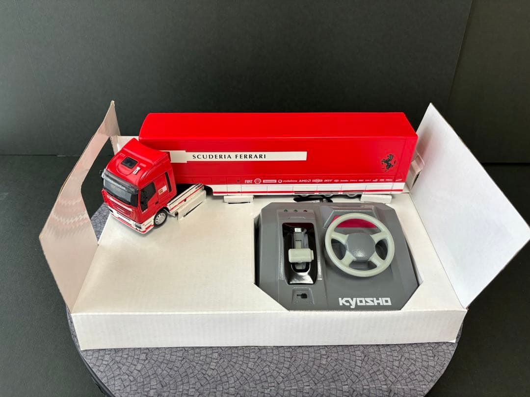 【超貴重】京商ラジコン トランスポーターシリーズ フェラーリ1/64