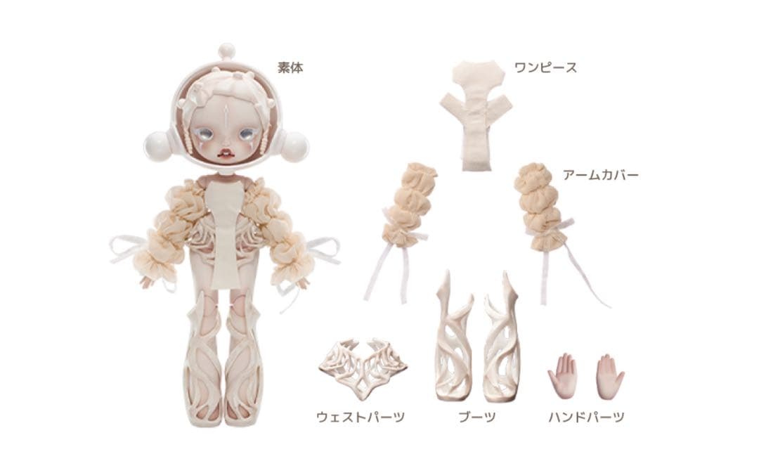 レアフィギュア　SKULLPANDA WHITE DEW アクションフィギュア