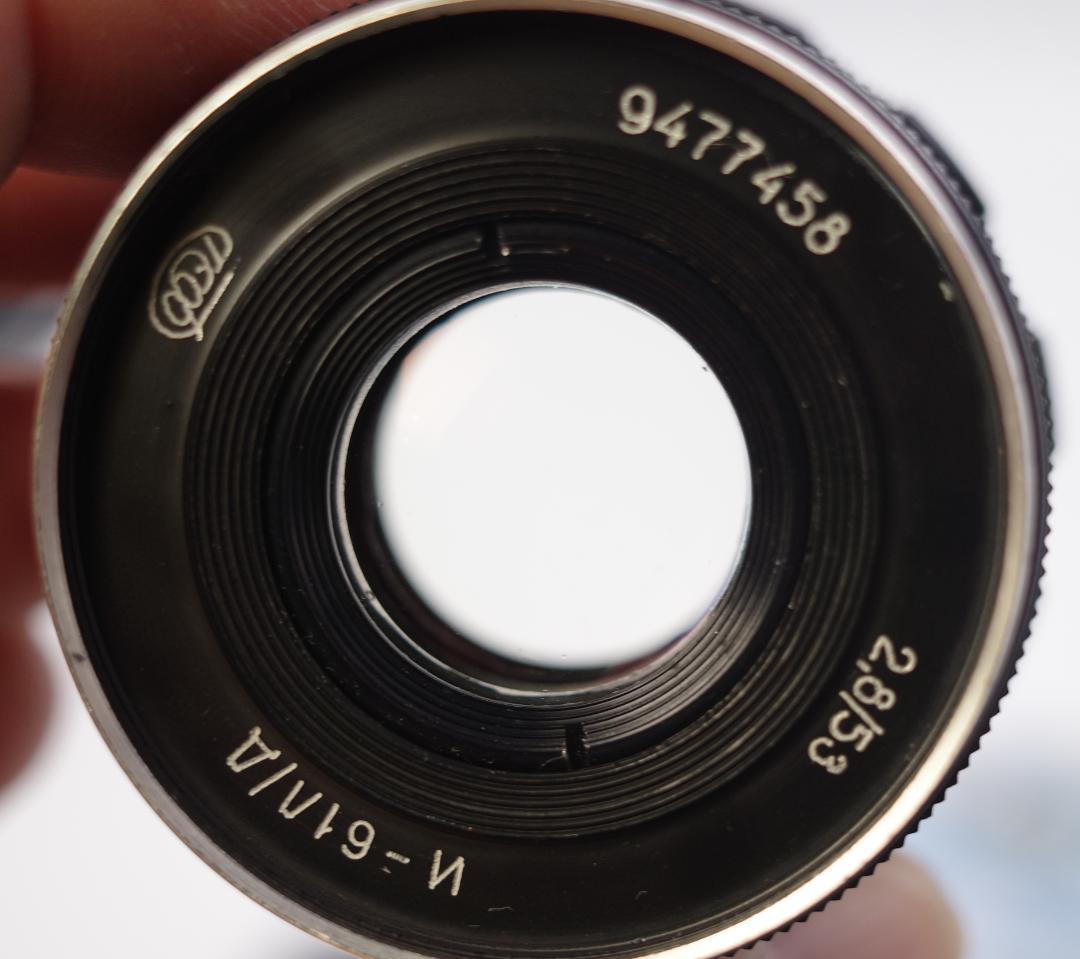 32　未使用新品　 インダスター61 　L39　53ｍｍｆ2.8　アダプター付