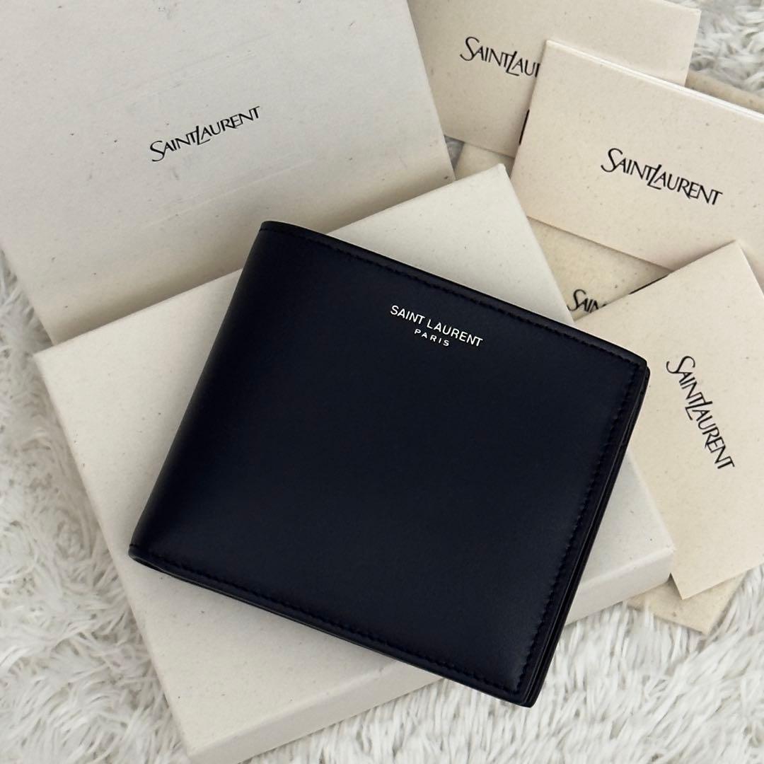 新品✨RFID内蔵 SAINT LAURENT サンローラン パリ 財布 現行