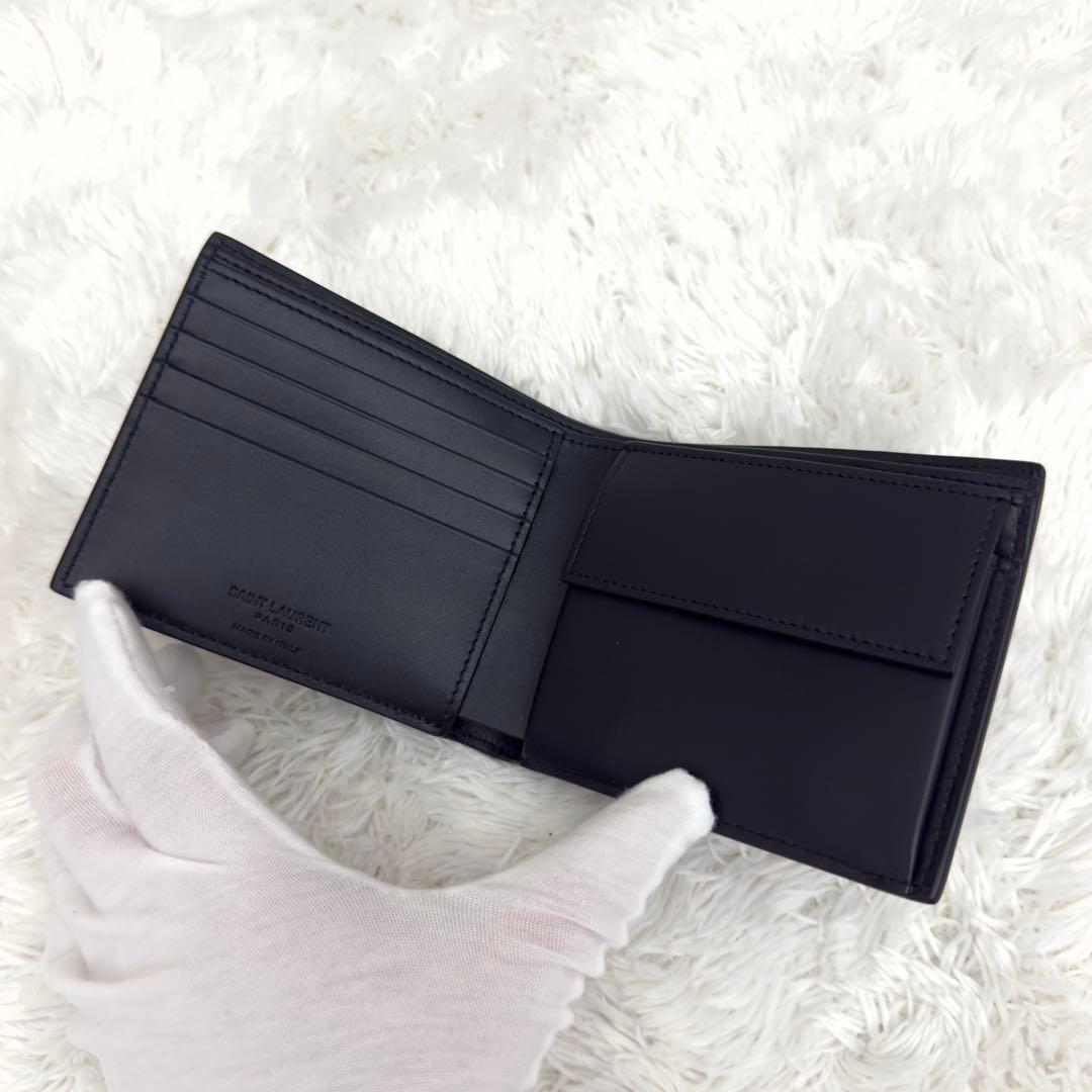 新品✨RFID内蔵 SAINT LAURENT サンローラン パリ 財布 現行