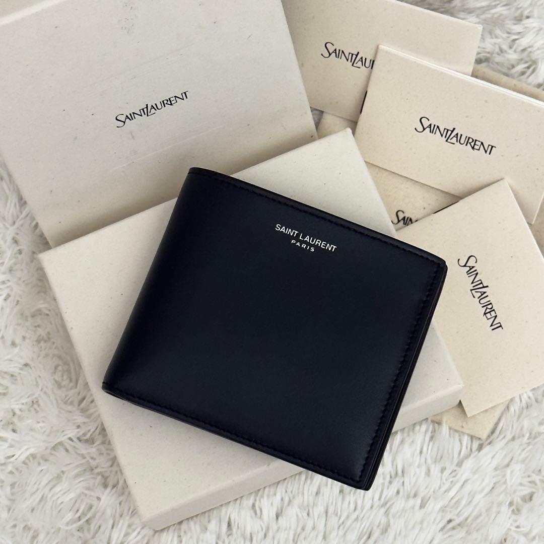 新品✨RFID内蔵 SAINT LAURENT サンローラン パリ 財布 現行