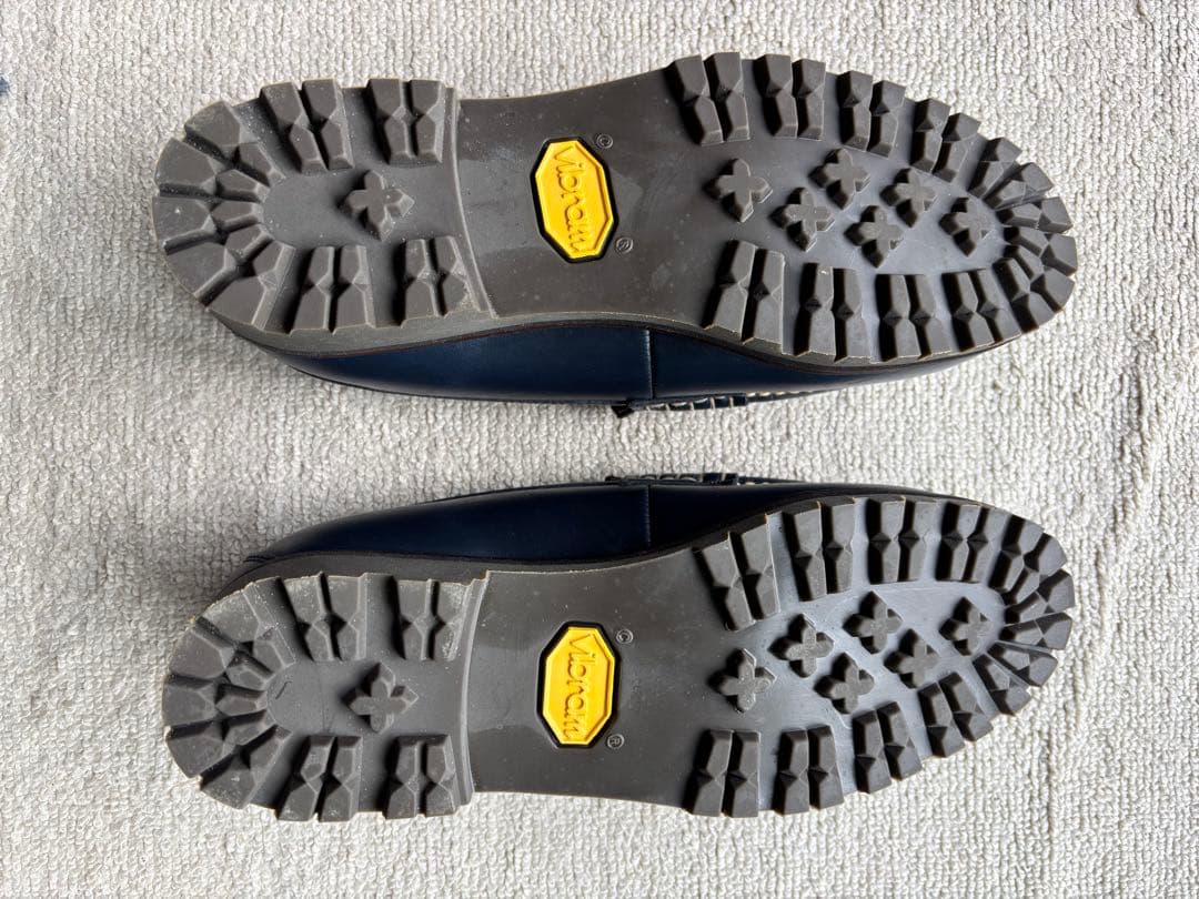 Danner モカシン、ネイビーブルー