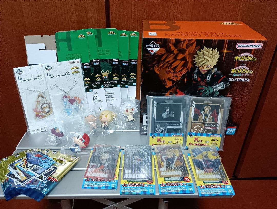 僕のヒーローアカデミア B賞　爆豪勝己フィギュア未開封と色々セット