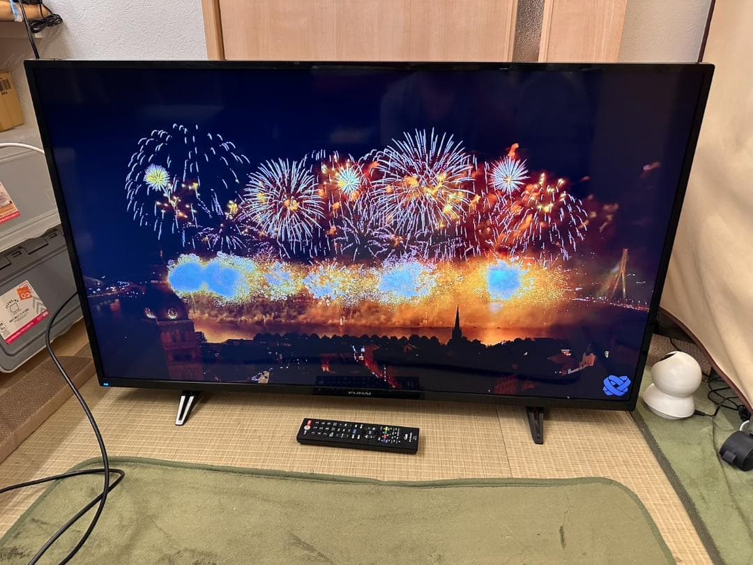 funai フナイ　43型 テレビ FL-43U3030　20年製　4K対応！