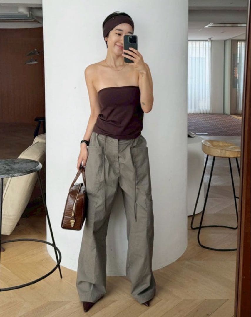 ポケットワークwashボリュームパンツ