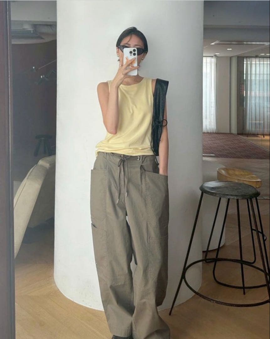 ポケットワークwashボリュームパンツ