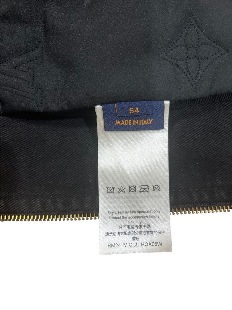 LOUIS VUITTON（ルイ・ヴィトン）　デニムパーカー　ファーブルゾン