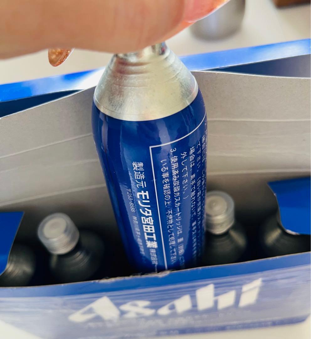 アサヒ　樽生ビール　専用　炭酸　ガスカートリッジ5本セット×2 合計10本