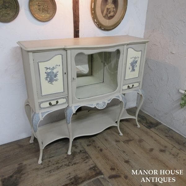 イギリス アンティーク 家具 シフォニア サイドボード キャビネット 6941d