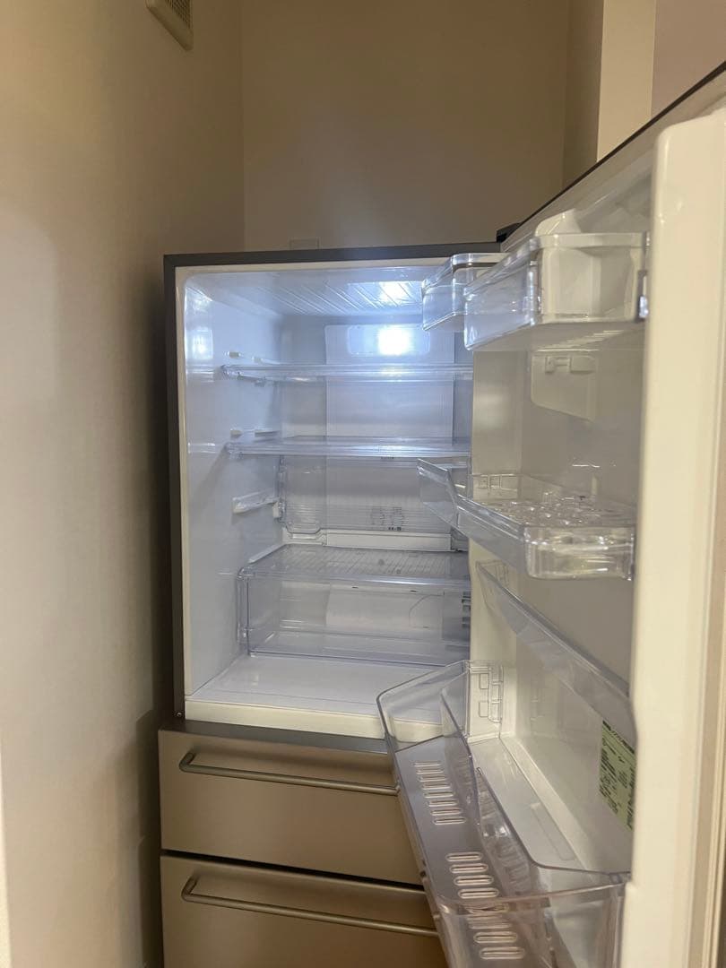 無印良品　冷蔵庫　３５５Ｌ　ステンレス