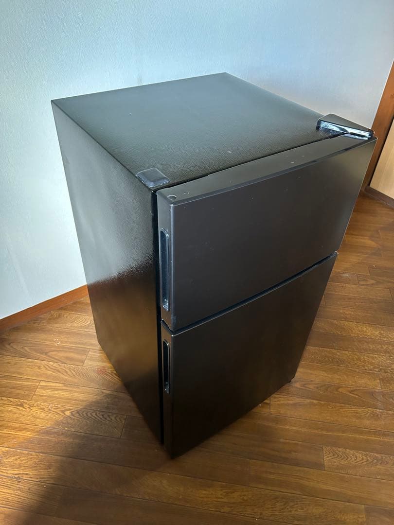 冷蔵庫 87L 2023年製 ブラック MAXZEN