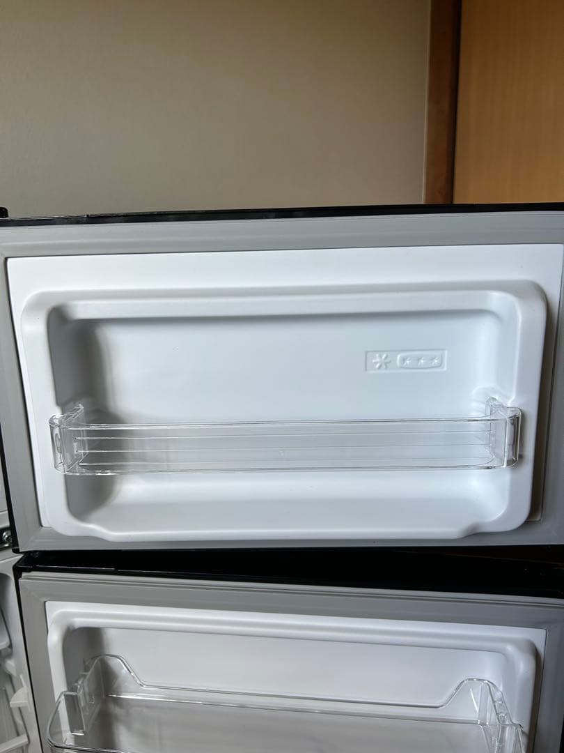 冷蔵庫 87L 2023年製 ブラック MAXZEN