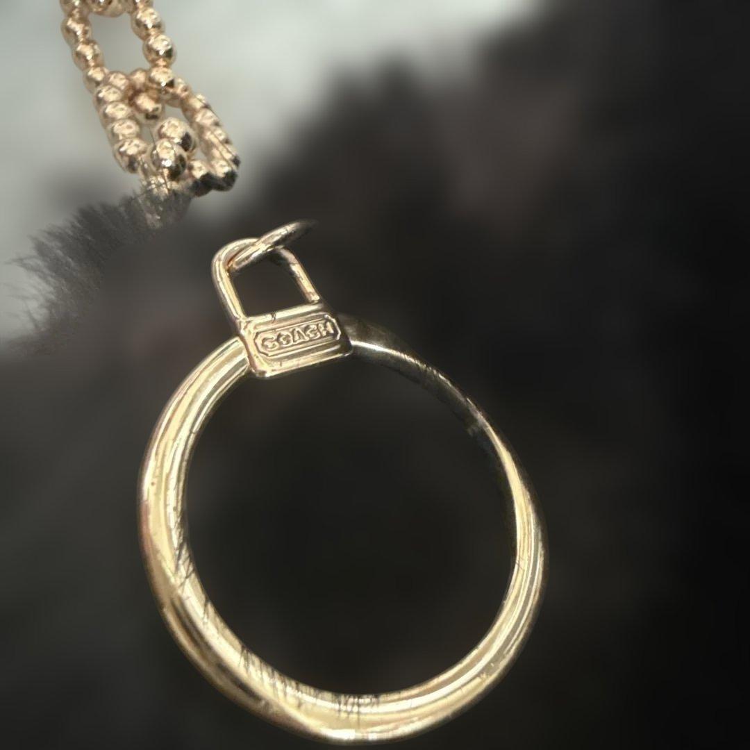 【美品】COACH ミンク　ファーミニバッグ