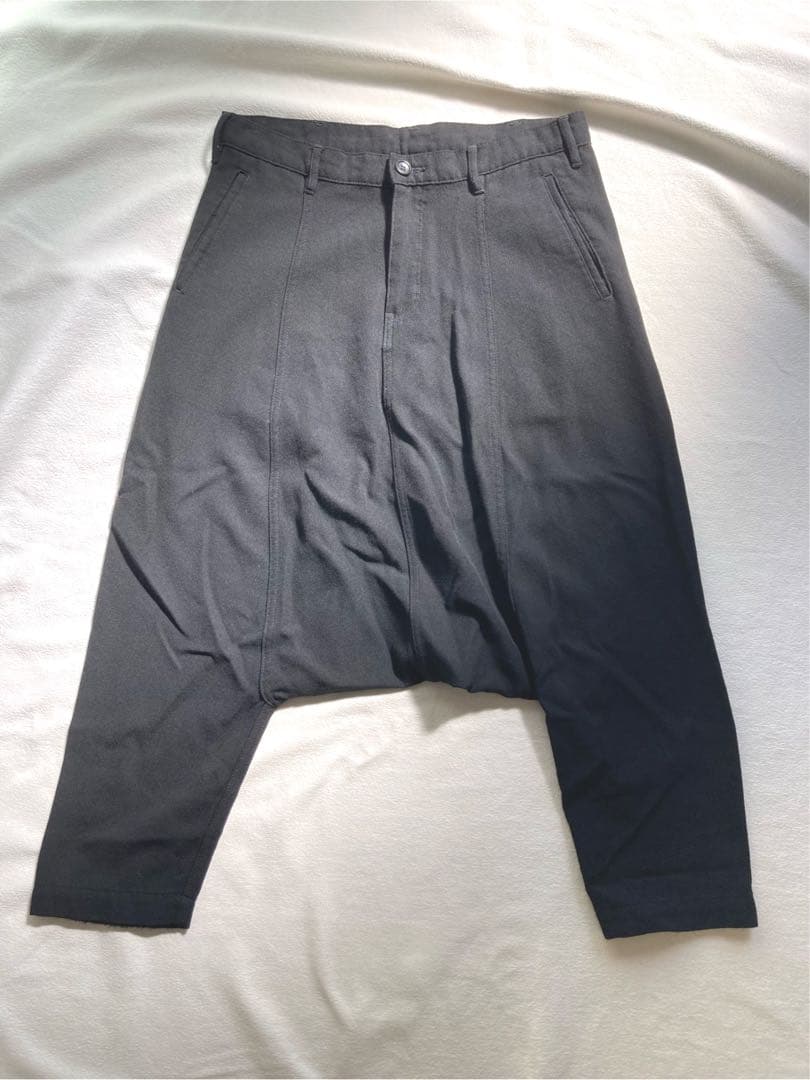 コムデギャルソン　CDG バックロゴ　サルエルパンツ　ブラック　M ウール　美品