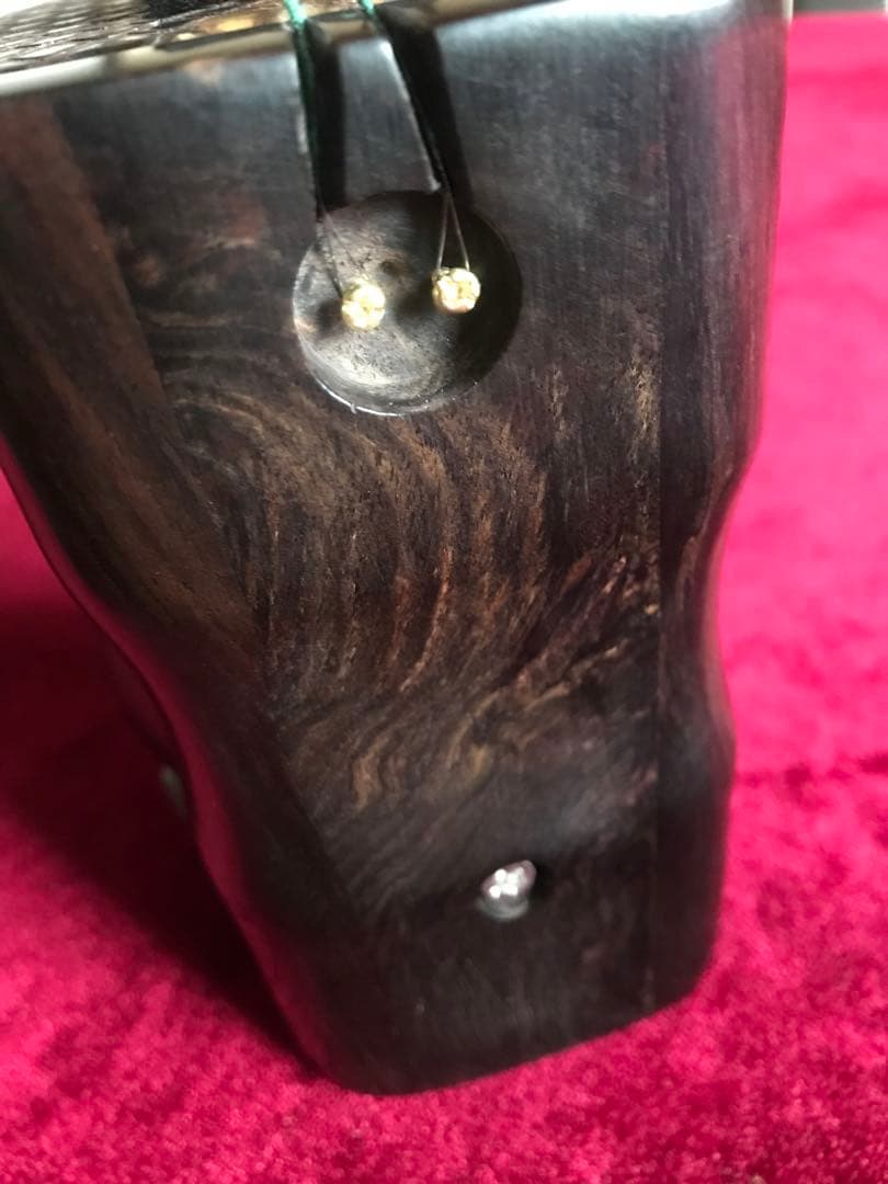 大特価・二胡★上級黒檀★古月琴坊・黄建洪製作★十年保証