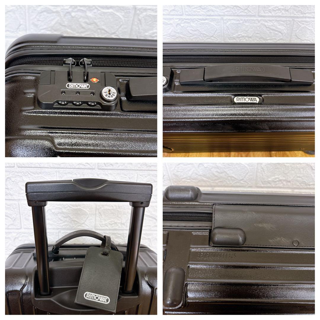 超美品　リモワ サルサ 機内持ち込み キャビントローリー 32L 2輪 ブラック