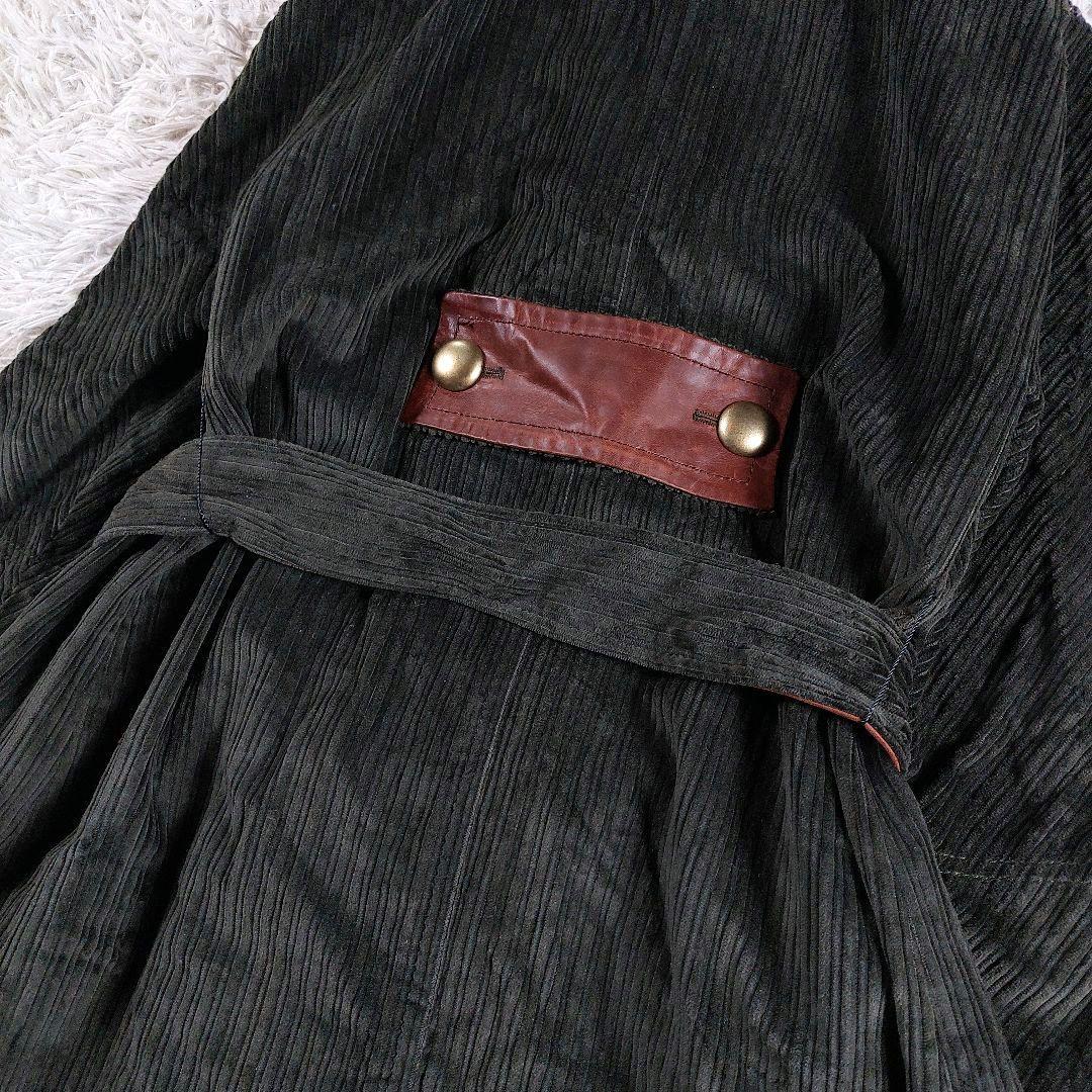 DG ドルチェ&ガッバーナ 金ボタン コーデュロイダブル チェスターコート 40