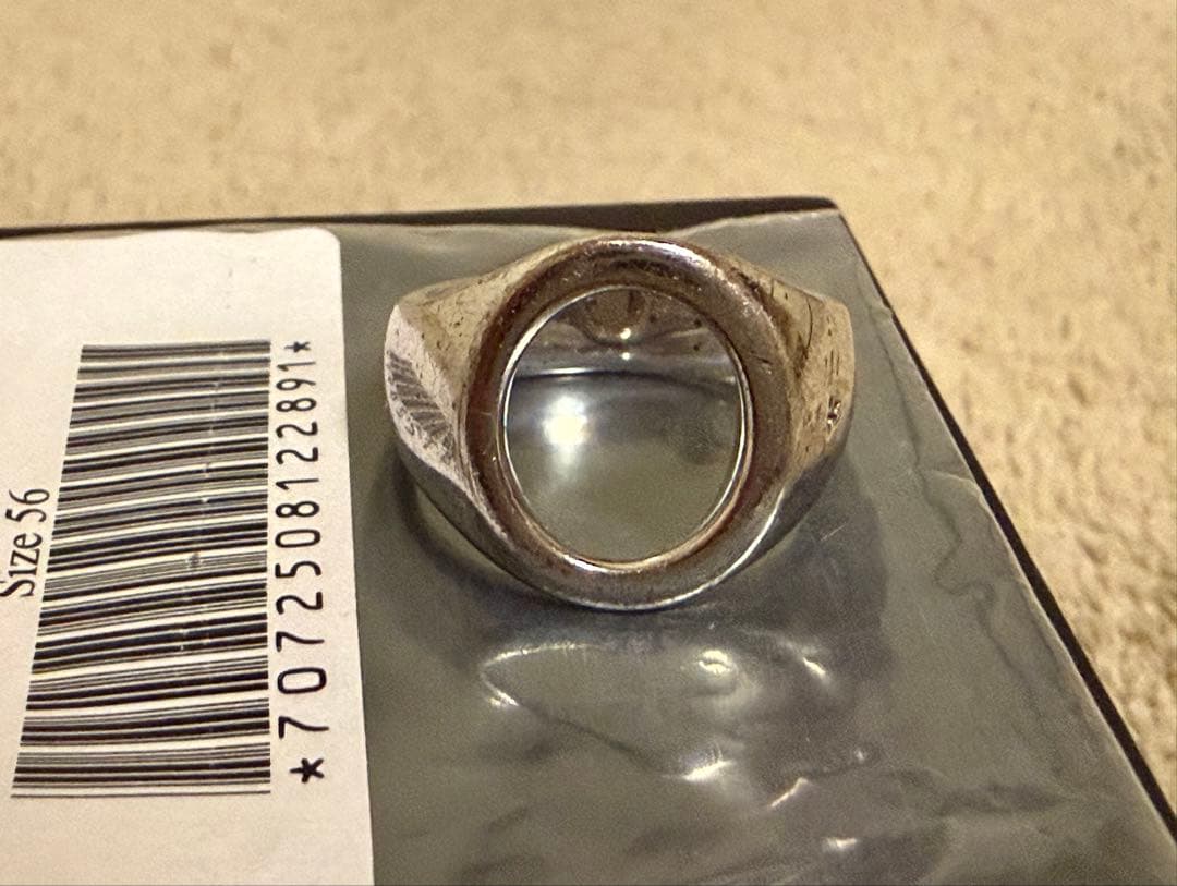 TOM WOOD Oval Open Ring 16号 サイズ 56