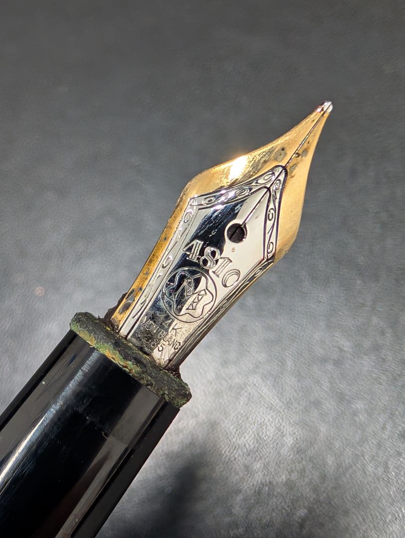 MONTBLANC モンブラン 万年筆 14K 黒 ケース付き