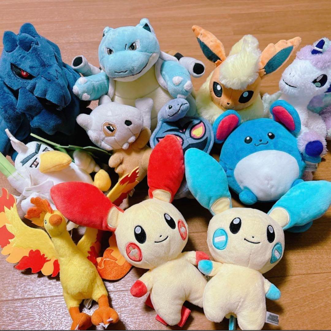 【美品多数‼︎】ポケモン大量ぬいぐるみ☆16点セット☆まとめ売り