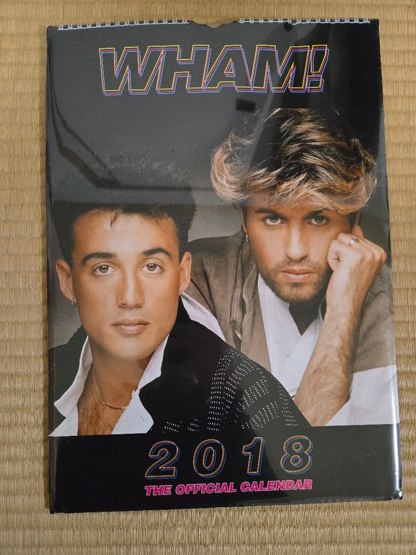 カレンダー・スケジュール Wham Official 2018 Calendar - A3