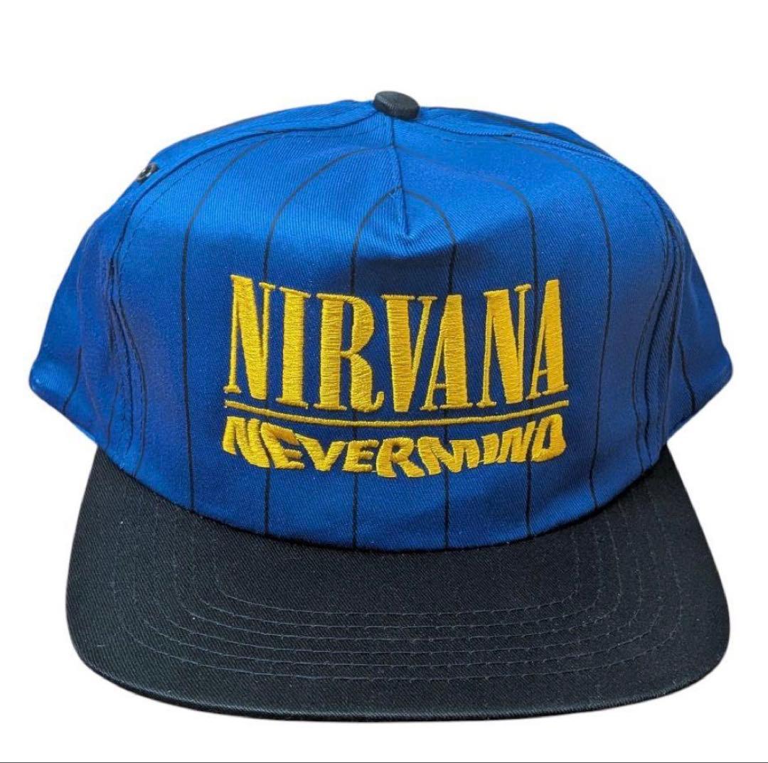 激レア　Nirvana never mind キャップ　スナップバック
