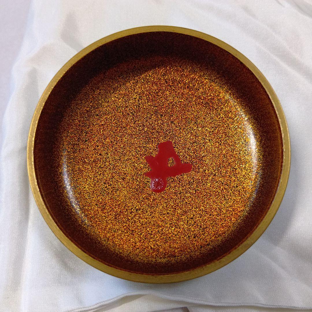 茶道具　大棗雲錦流水蒔絵