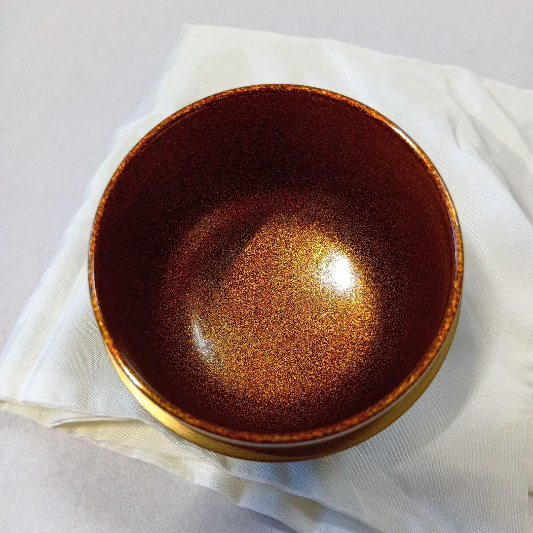 茶道具　大棗雲錦流水蒔絵