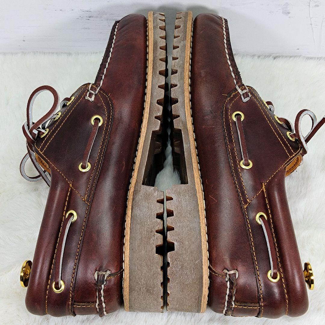 【極美品】Timberland ティンバーランド スリーアイ 8W/26.0cm