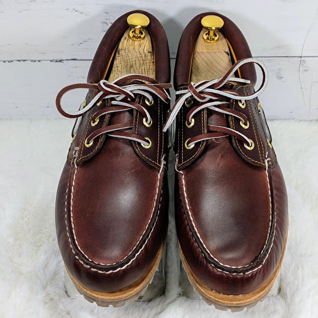 【極美品】Timberland ティンバーランド スリーアイ 8W/26.0cm