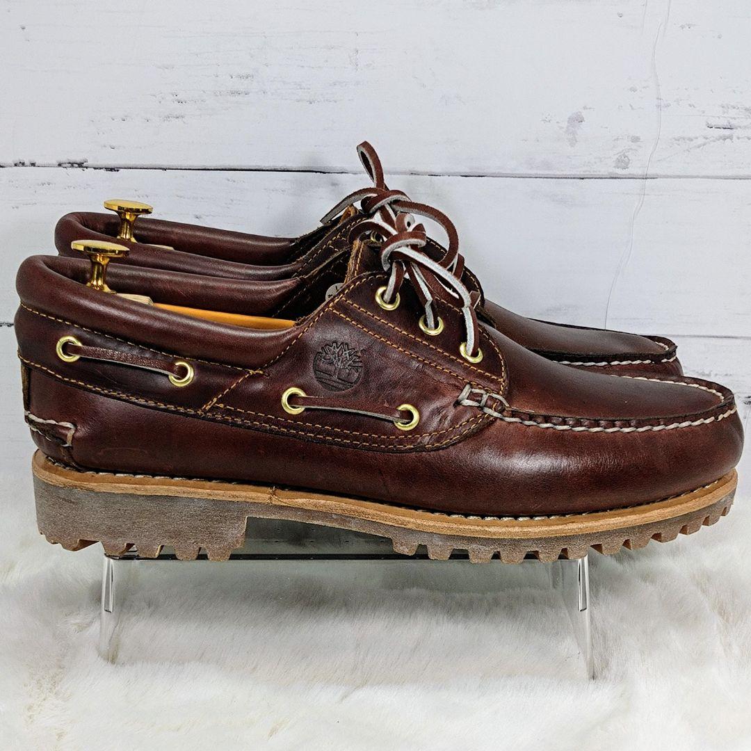 【極美品】Timberland ティンバーランド スリーアイ 8W/26.0cm