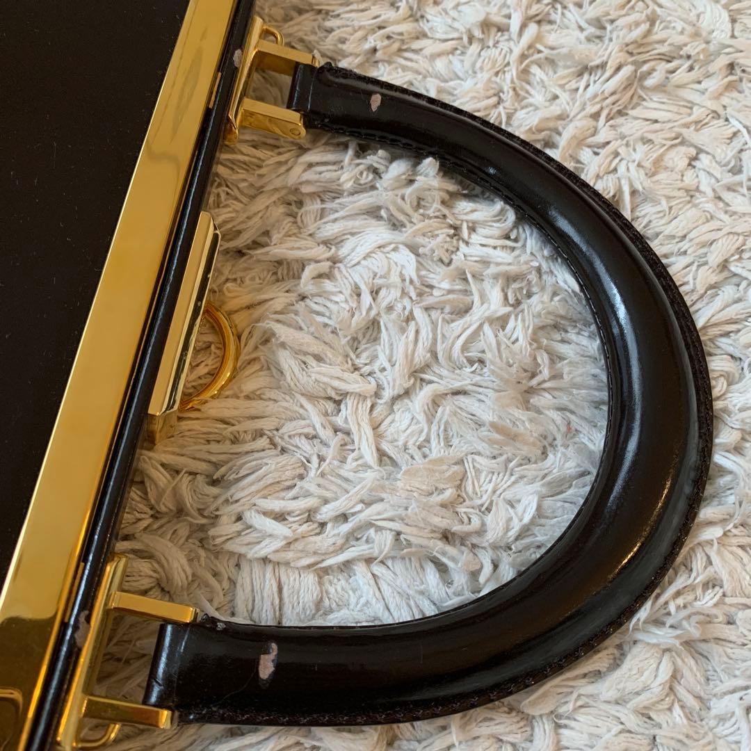 Christian Dior ブラックパーティーバッグ