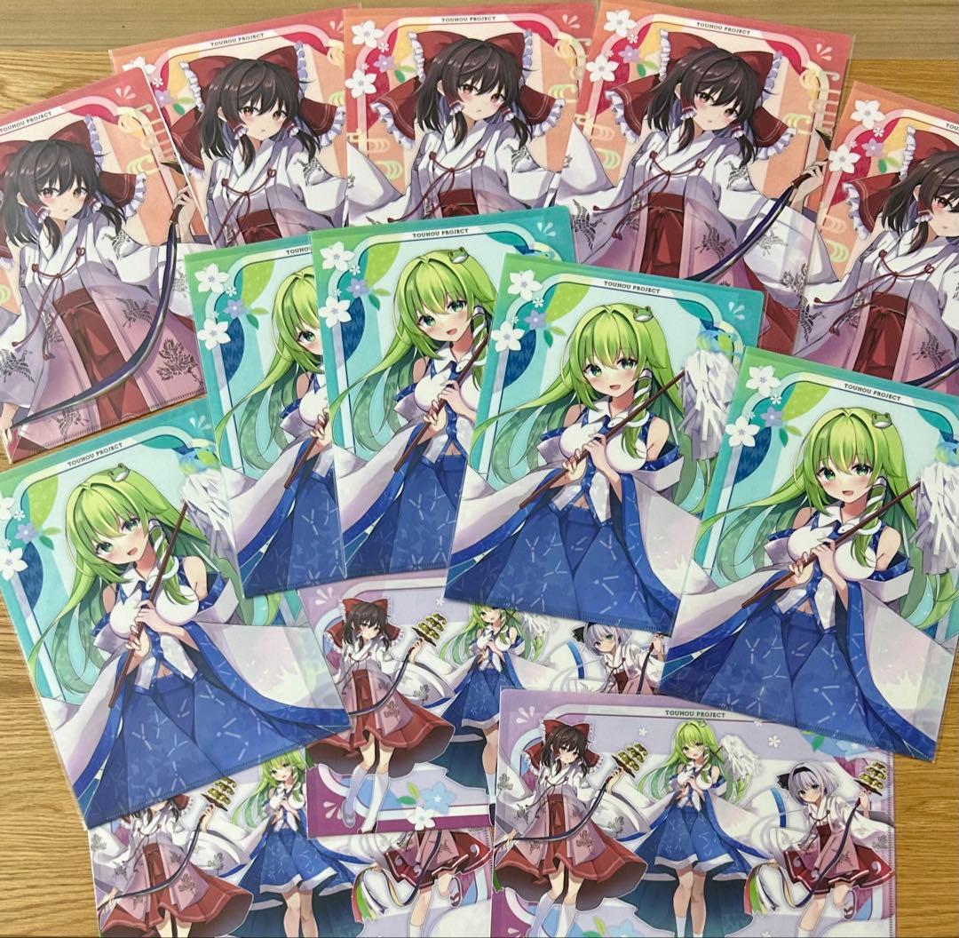 東方project POP UP SHOP 夏越の祓 クリアファイル　セット