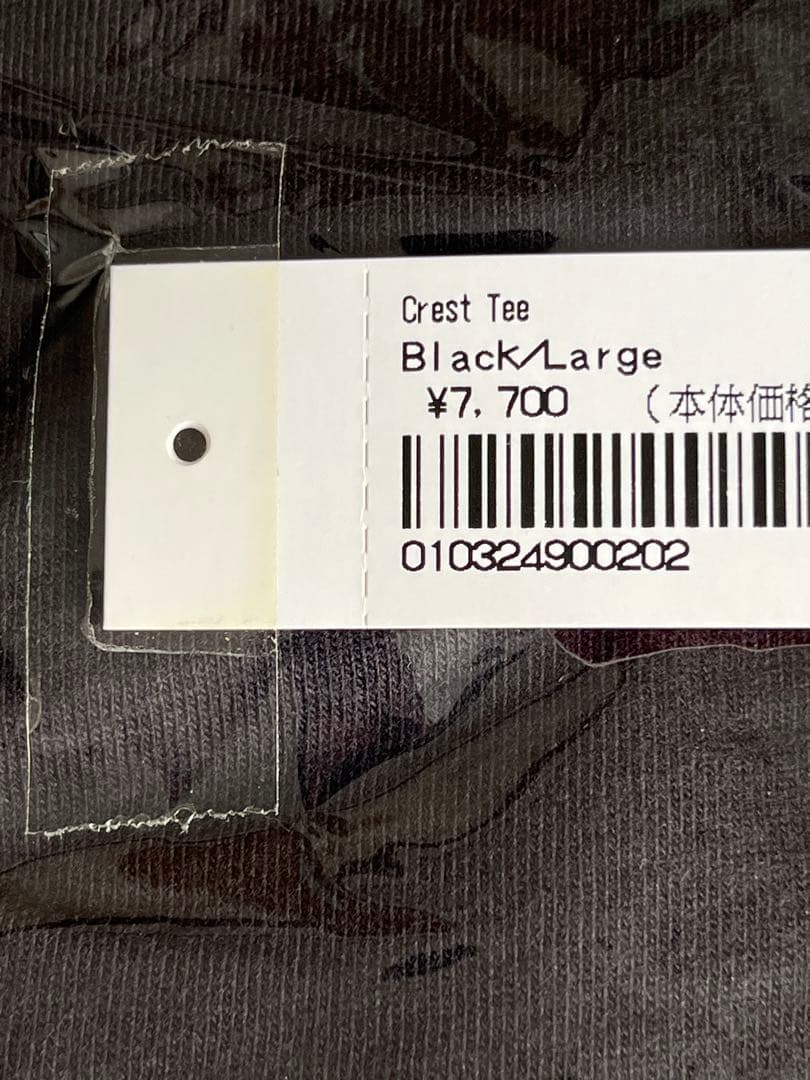 SUPREME Crest Tee 黒 L 新品未使用