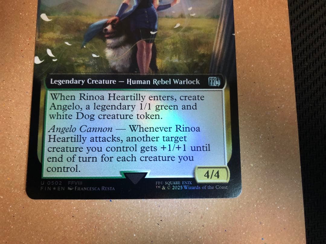 リノア・ハーティリー　英語版　拡張アート foil